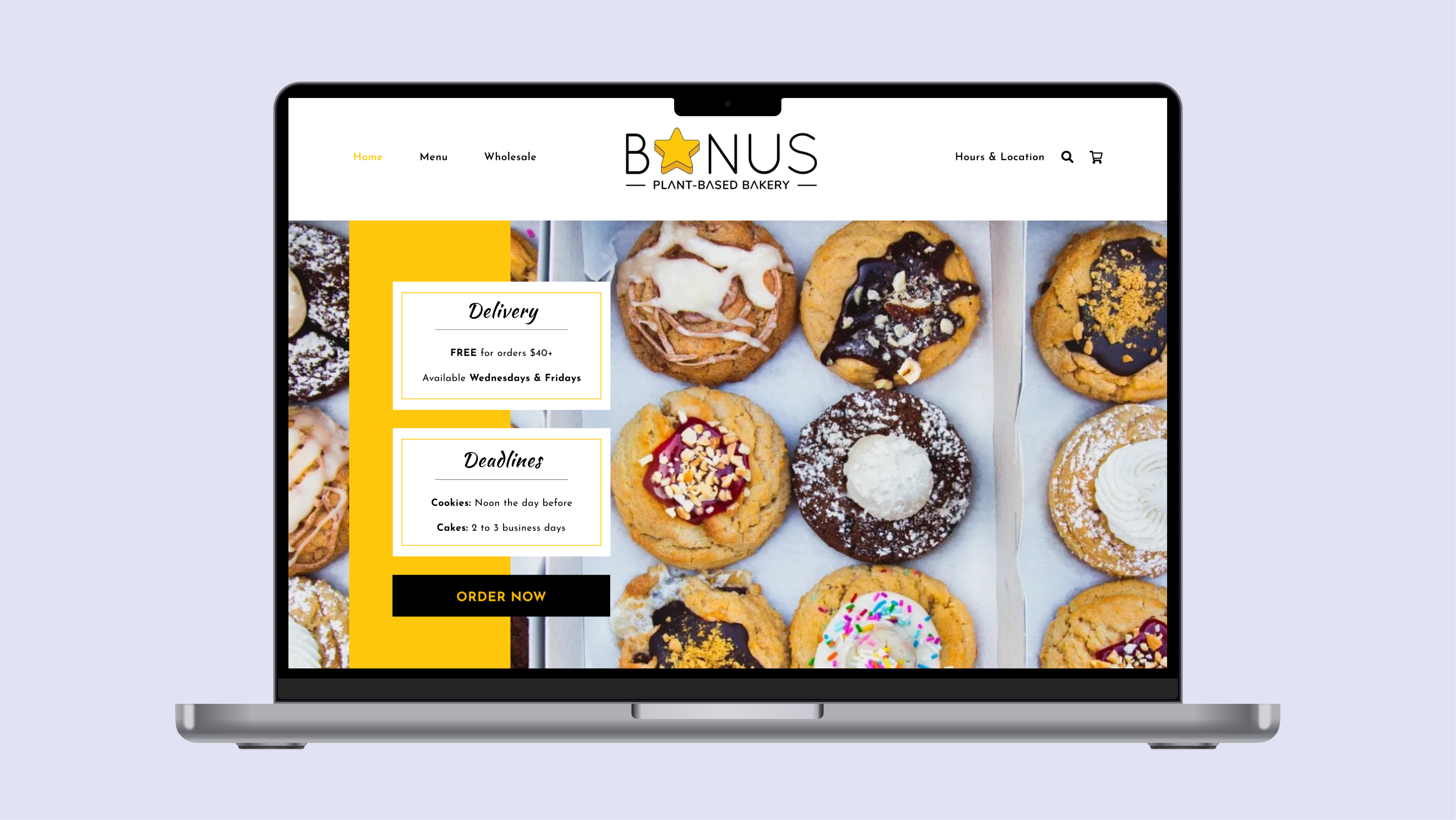 Case Study: Bonus Bakery Website Redesign