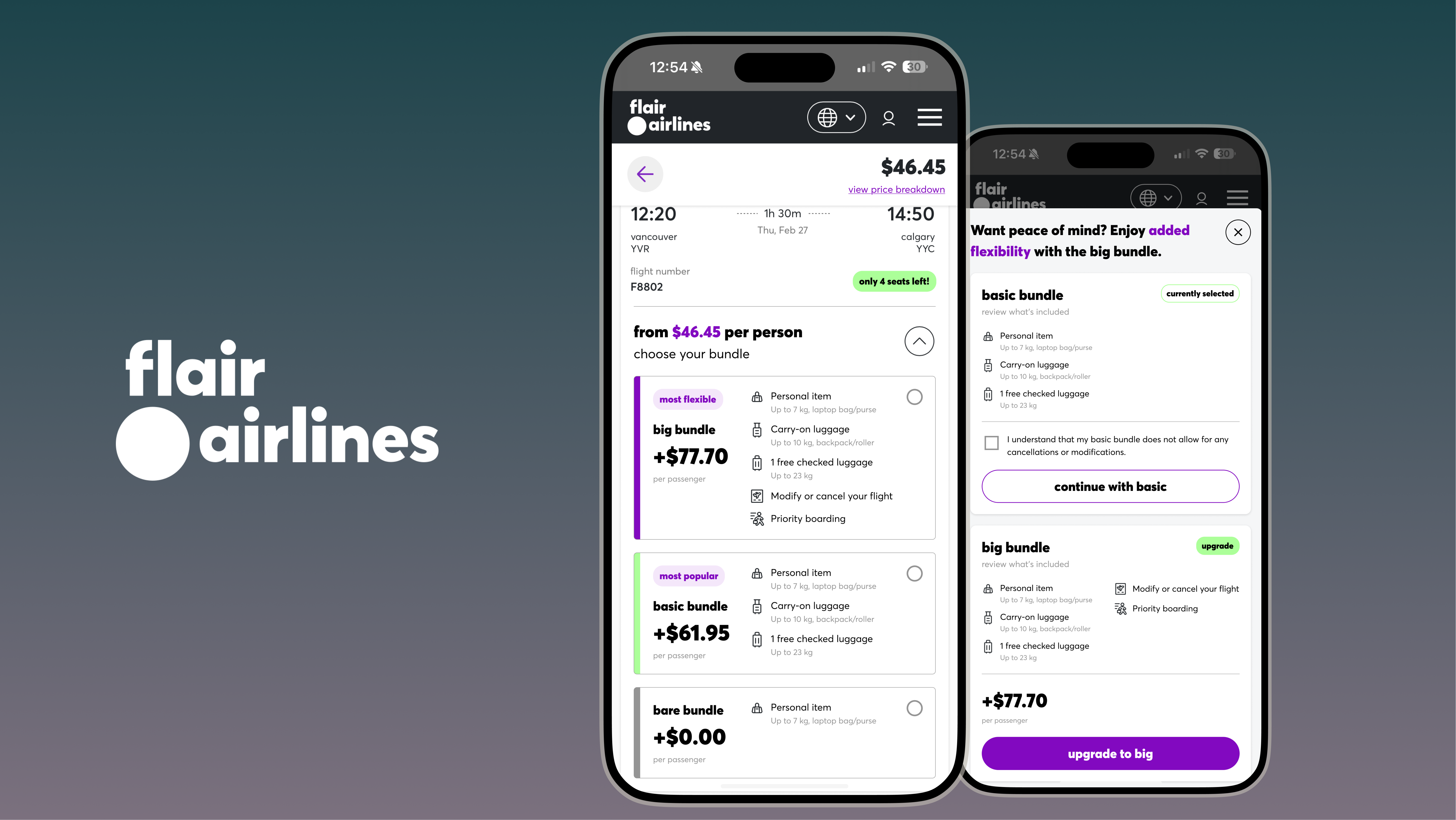 Case Study: Flair Airlines Design Challenge